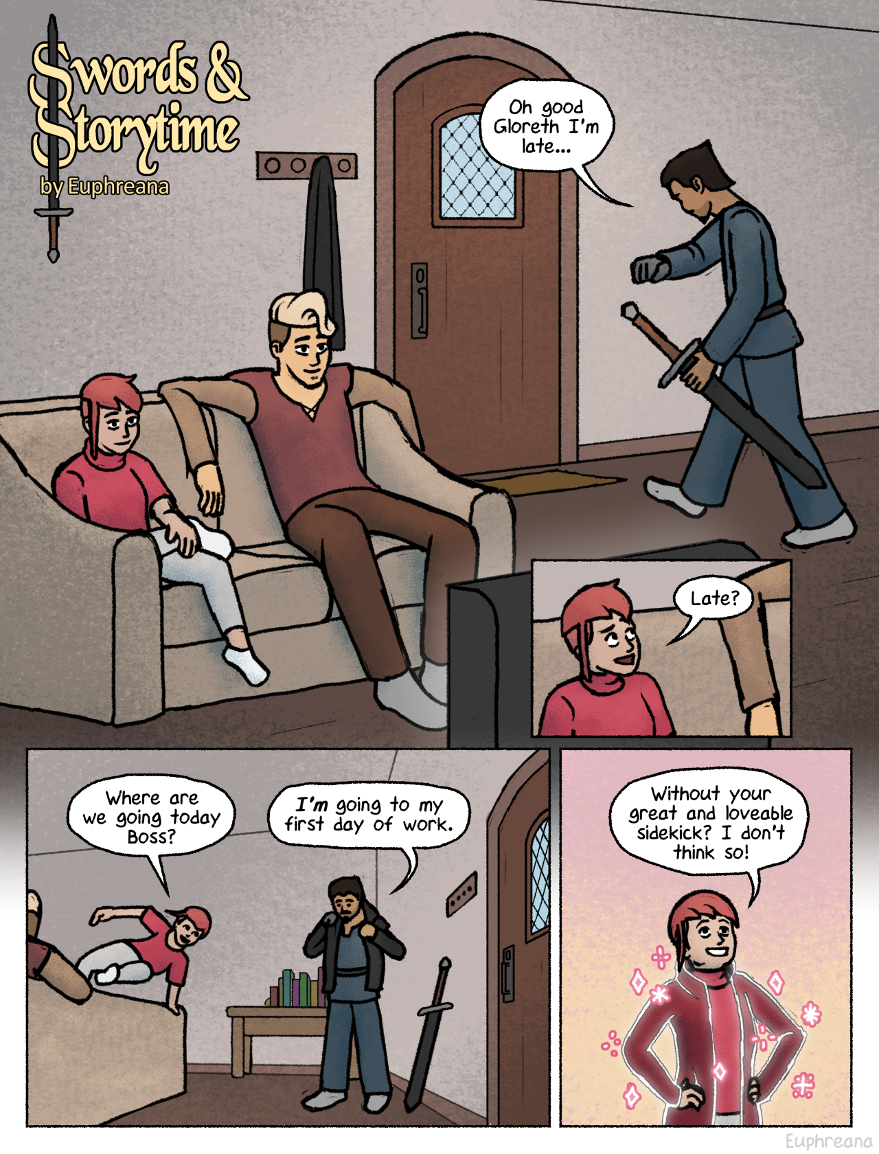 Swords & Storytime – Page 1